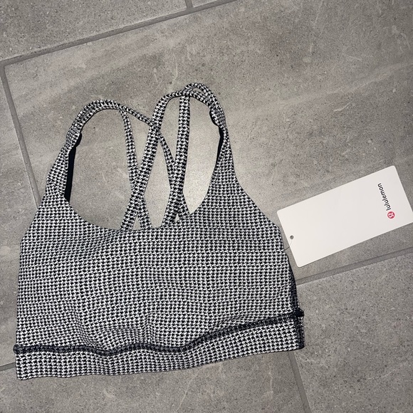 Houndstooth lululemon size 2 bra athletic gym jogger - Picture 2 of 2